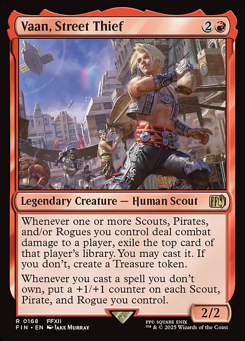 Vaan, Street Thief - FIN - R