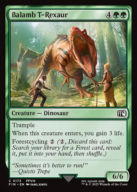 Balamb T-Rexaur - FIN - C