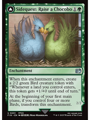 Sidequest: Raise a Chocobo - FIN - U