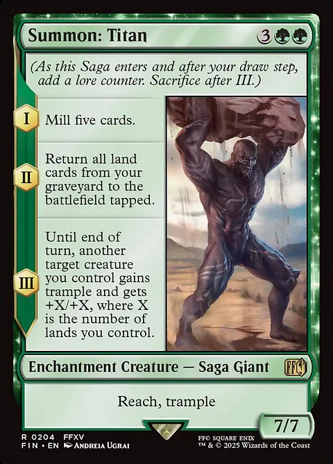 Summon: Titan - FIN - R