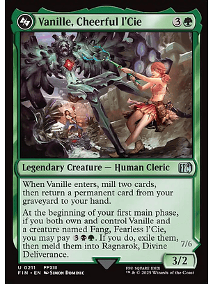 Vanille, Cheerful l'Cie - FIN - U