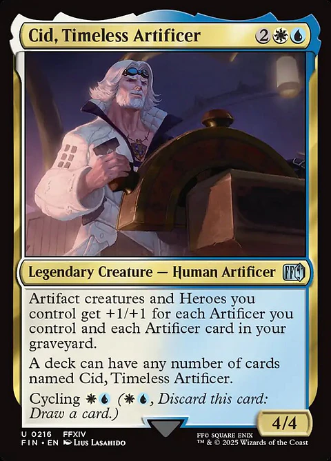 Cid, Timeless Artificer - FIN - U