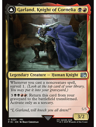Garland, Knight of Cornelia - FIN - U