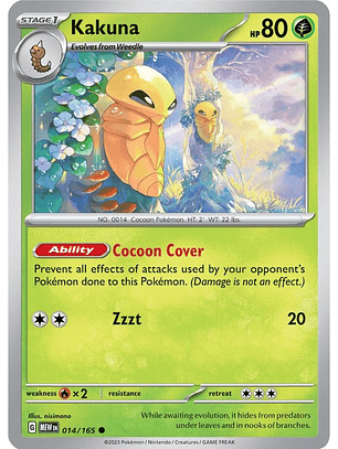 Kakuna - 014/165 - Common - MEW