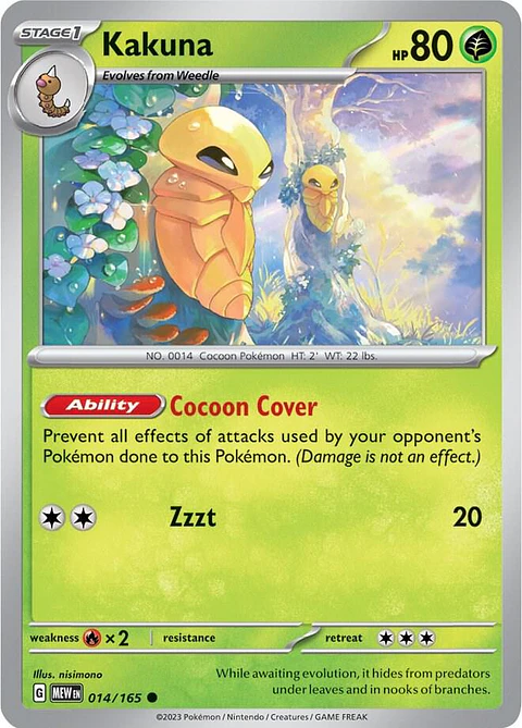 Kakuna - 014/165 - Common - MEW