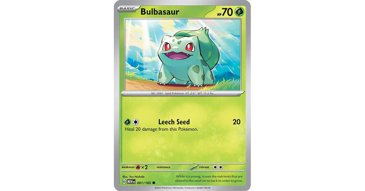 Bulbasaur - 001/165 - Common - MEW