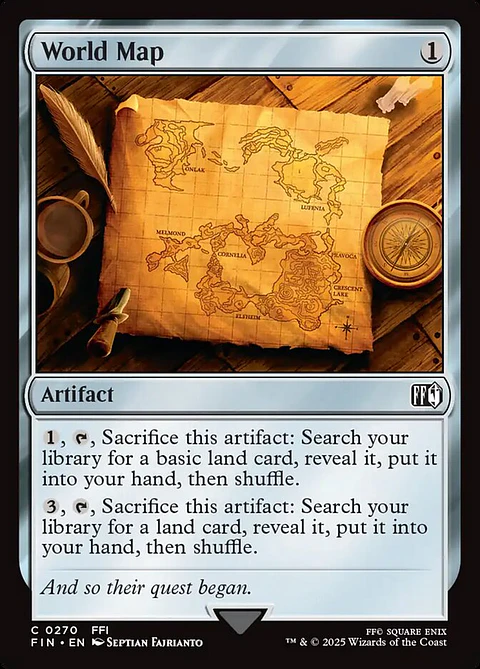 World Map - FIN - C