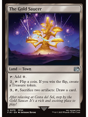 The Gold Saucer - FIN - U