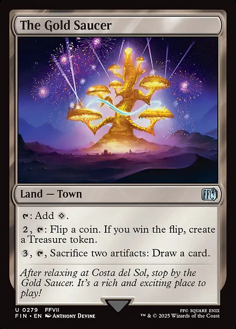 The Gold Saucer - FIN - U