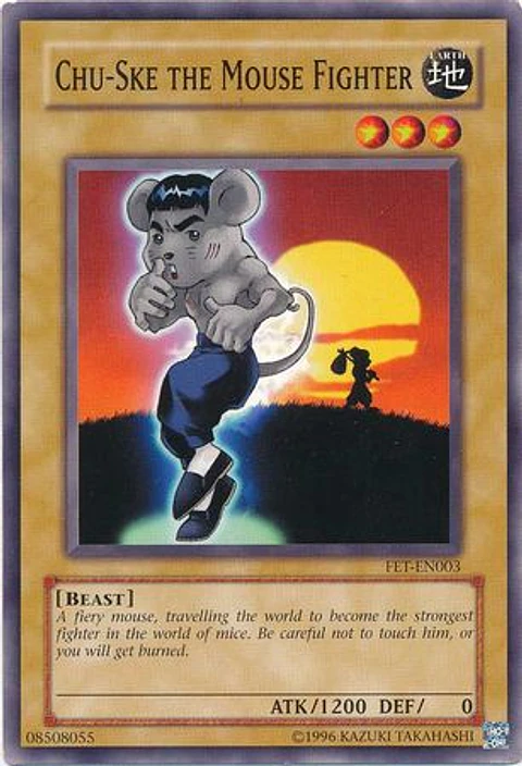 Chu-Ske the Mouse Fighter - FET-EN003 - Common