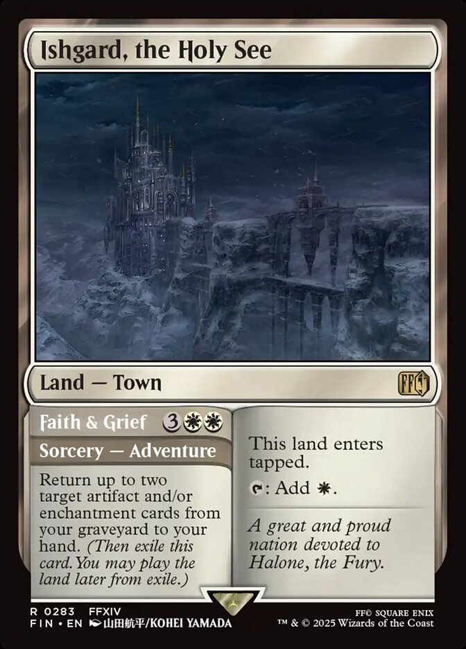 Ishgard, the Holy See - FIN - R 1