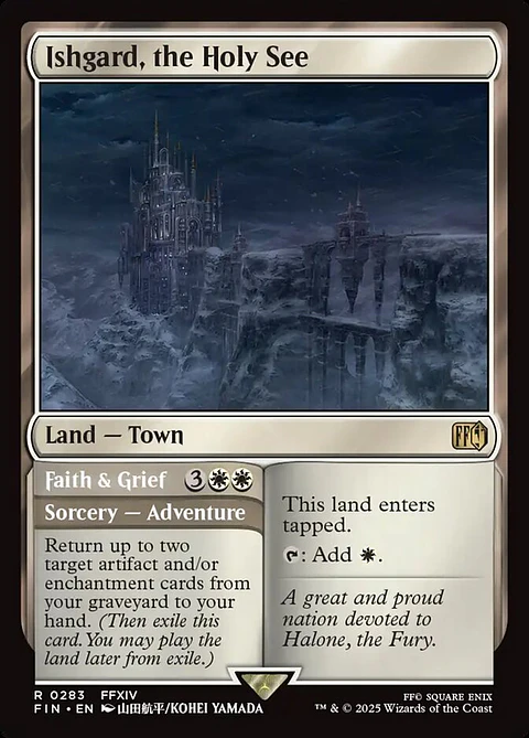 Ishgard, the Holy See - FIN - R