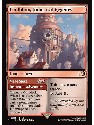Lindblum, Industrial Regency - FIN - R