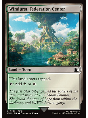 Windurst, Federation Center - FIN - C