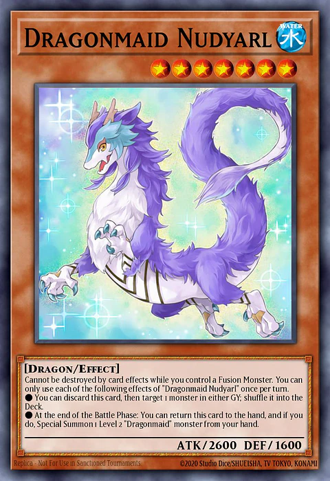 Dragonmaid Nudyarl - BLMM-EN057 - Ultra Rare 