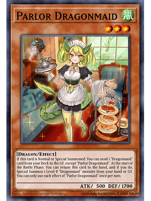 Parlor Dragonmaid - BLMM-EN060 - Ultra Rare 