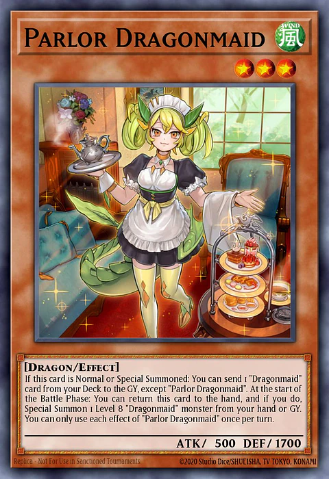 Parlor Dragonmaid - BLMM-EN060 - Ultra Rare 