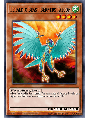 Heraldic Beast Berners Falcon - BLMM-EN115 - Ultra Rare 