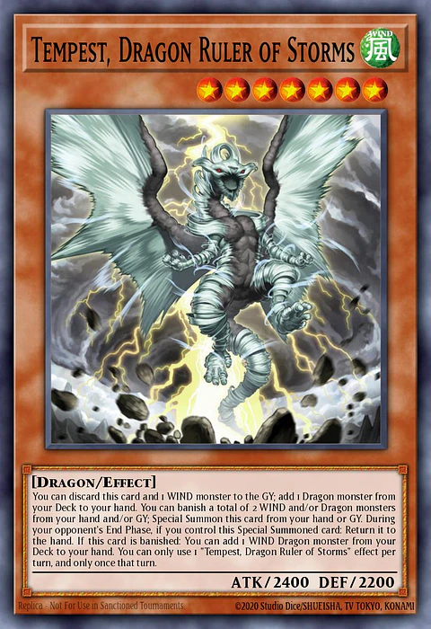 Tempest, Dragon Ruler of Storms - BLMM-EN120 - Ultra Rare 