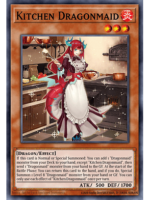 Kitchen Dragonmaid - BLMM-EN058 - Ultra Rare 