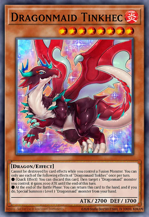 Dragonmaid Tinkhec - BLMM-EN059 - Ultra Rare 