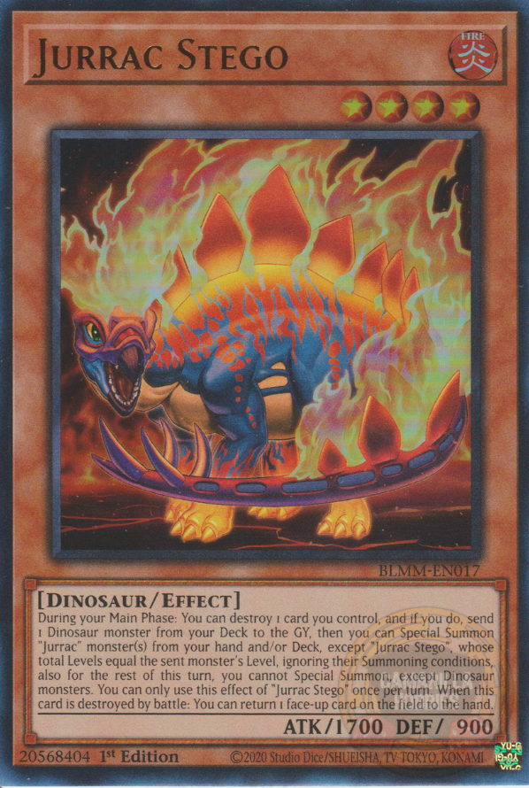 Jurrac Stego - BLMM-EN017 - Ultra Rare  1
