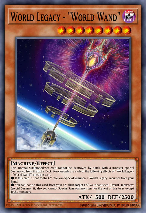 World Legacy - "World Wand" - BLMM-EN086 - Ultra Rare 
