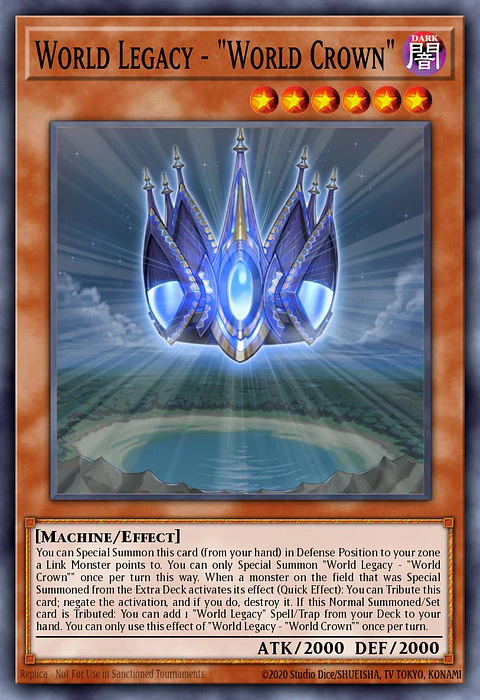 World Legacy - "World Crown" - BLMM-EN082 - Ultra Rare 