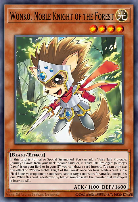Wonko, Noble Knight of the Forest - BLMM-EN035 - Ultra Rare 