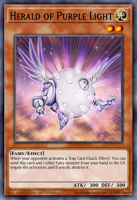Herald of Purple Light - BLMM-EN101 - Ultra Rare 