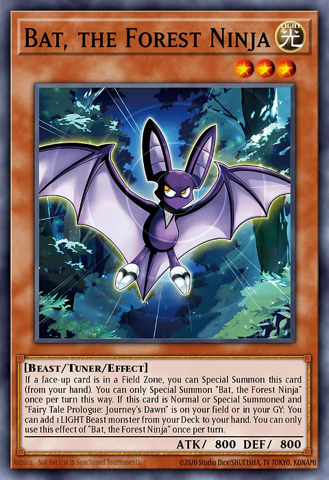 Bat, the Forest Ninja - BLMM-EN034 - Ultra Rare 