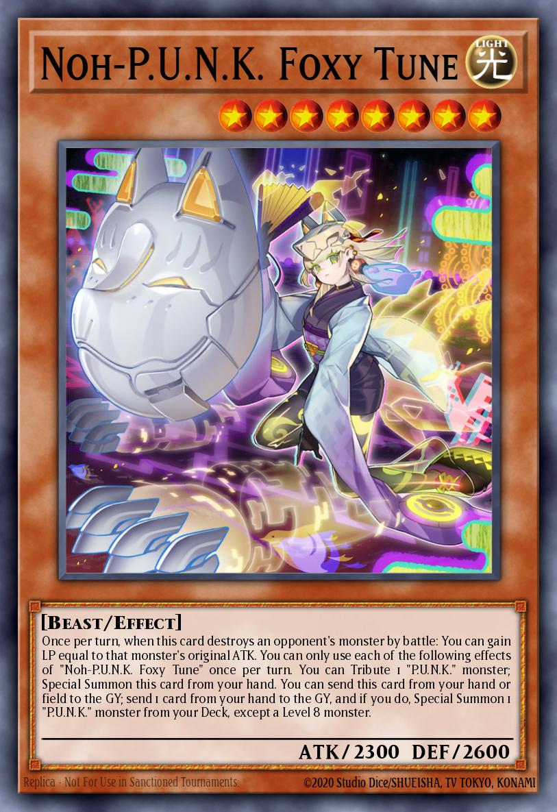 Noh-P.U.N.K. Foxy Tune - BLMM-EN074 - Ultra Rare  2