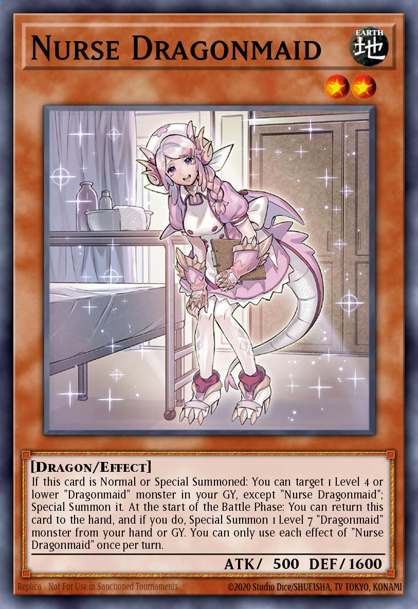 Nurse Dragonmaid - BLMM-EN054 - Ultra Rare  2