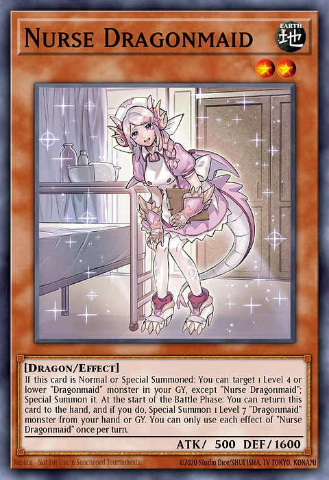 Nurse Dragonmaid - BLMM-EN054 - Ultra Rare 