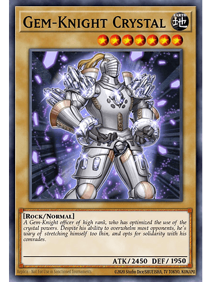 Gem-Knight Crystal - BLMM-EN100 - Ultra Rare 