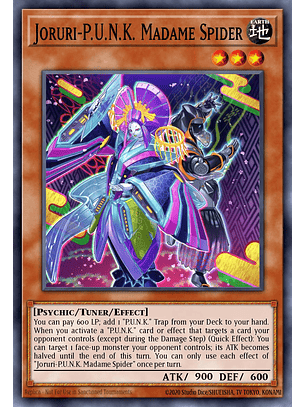 Joruri-P.U.N.K. Madame Spider - BLMM-EN072 - Ultra Rare