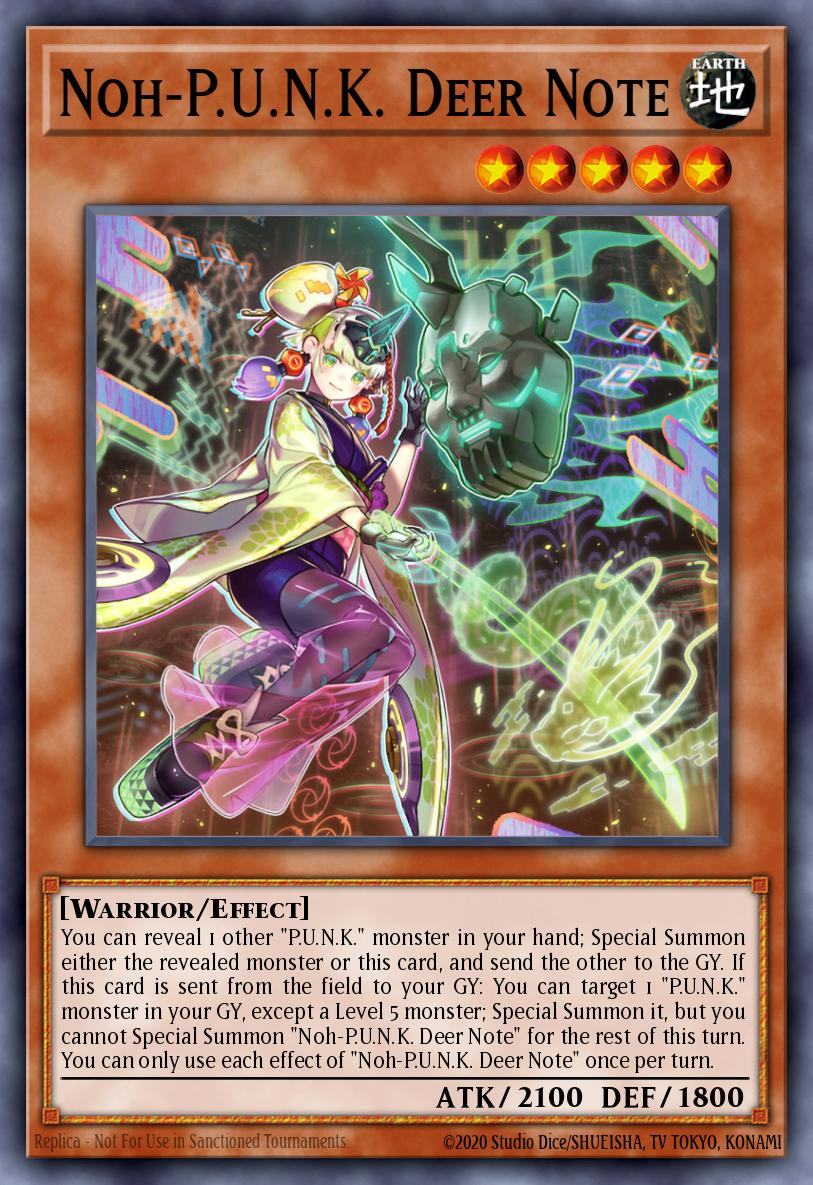 Noh-P.U.N.K. Deer Note - BLMM-EN076 - Ultra Rare  1