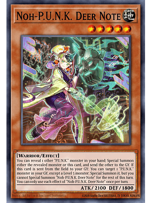 Noh-P.U.N.K. Deer Note - BLMM-EN076 - Ultra Rare 