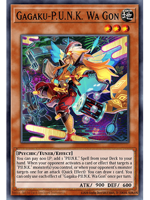 Gagaku-P.U.N.K. Wa Gon - BLMM-EN071 - Ultra Rare 