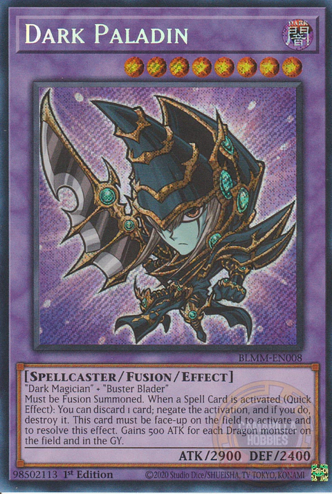 Dark Paladin - BLMM-EN008 - Secret Rare 