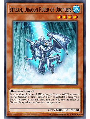 Stream, Dragon Ruler of Droplets - BLMM-EN122 - Secret Rare 