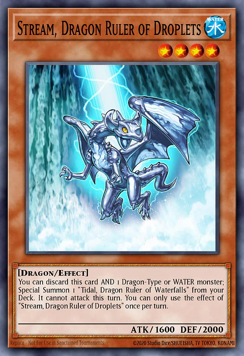 Stream, Dragon Ruler of Droplets - BLMM-EN122 - Secret Rare 