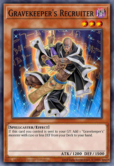 Gravekeeper's Recruiter - BLMM-EN110 - Secret Rare 