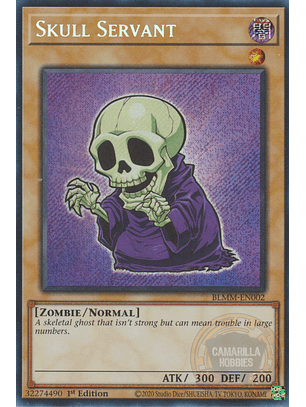 Skull Servant - BLMM-EN002 - Secret Rare 