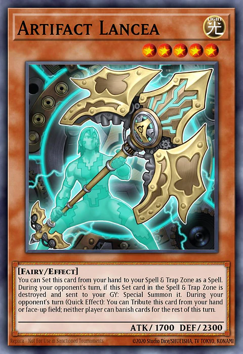 Artifact Lancea - BLMM-EN125 - Secret Rare 