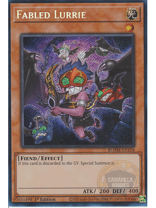 Fabled Lurrie - BLMM-EN104 - Secret Rare 