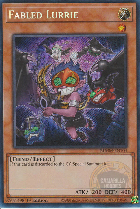 Fabled Lurrie - BLMM-EN104 - Secret Rare 