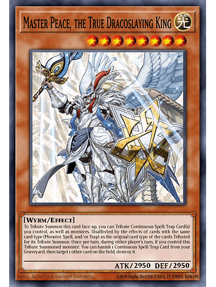 Master Peace, the True Dracoslaying King - BLMM-EN127 - Secret Rare