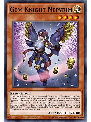 Gem-Knight Nepyrim - BLMM-EN021 - Secret Rare 