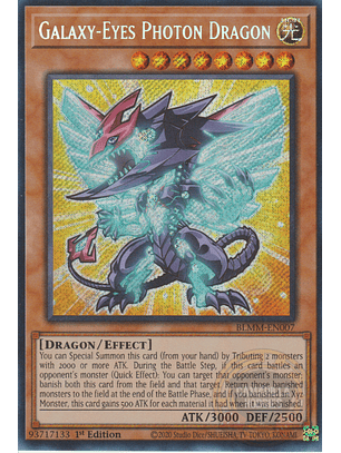 Galaxy-Eyes Photon Dragon - BLMM-EN007 - Secret Rare 